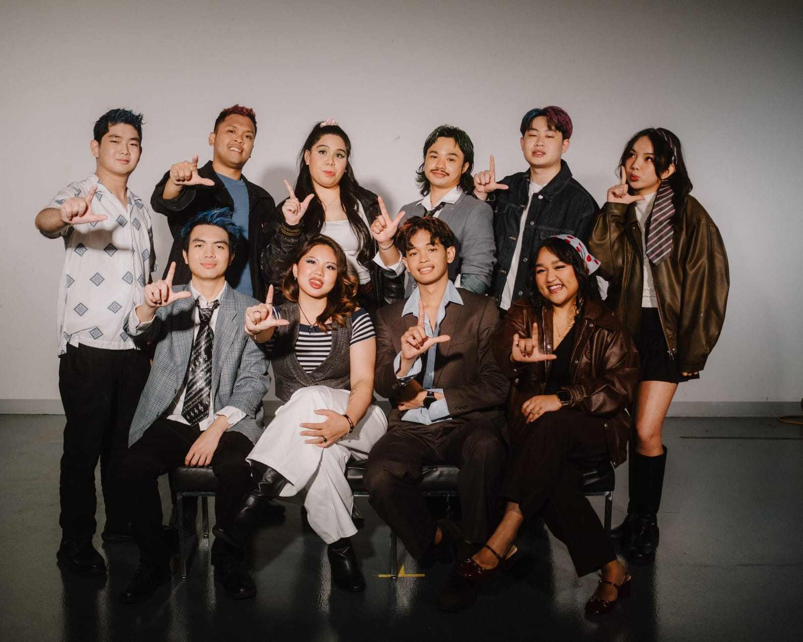 Jaya’s team together in a studio group photograph